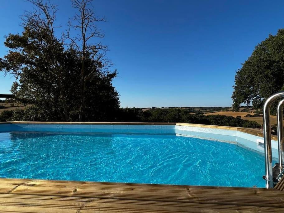 Gite A La Ferme Avec Jacuzzi Et Piscine Chauffee Saint-Felix-de-Tournegat Bagian luar foto